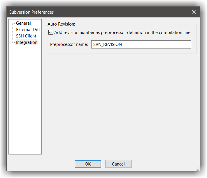 svn client macos diff merge